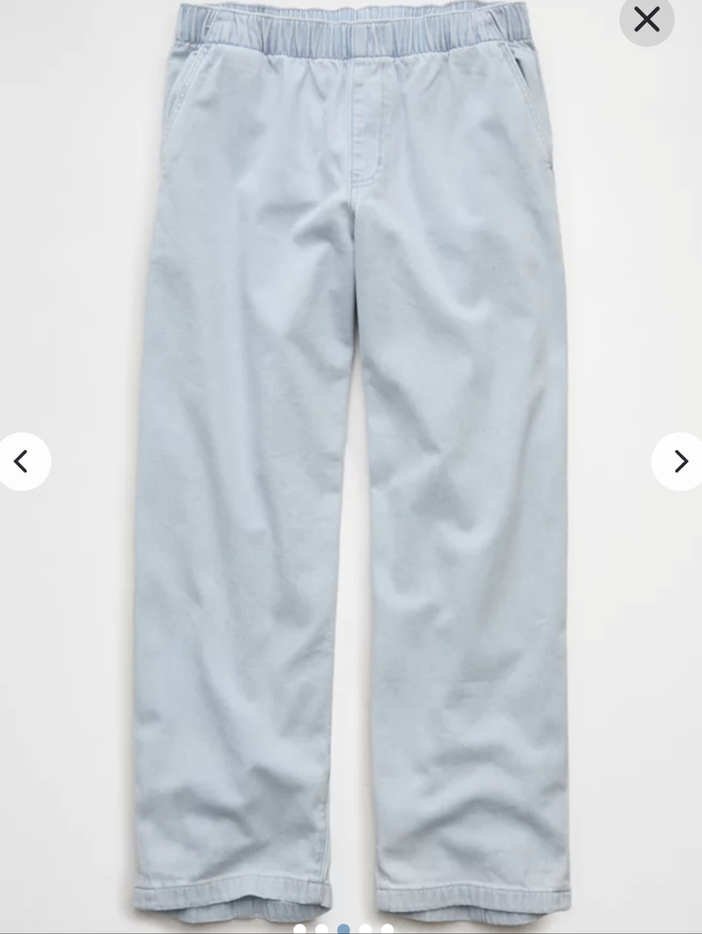 American Eagle Low-Rise Barrel Pull On Jeans XS